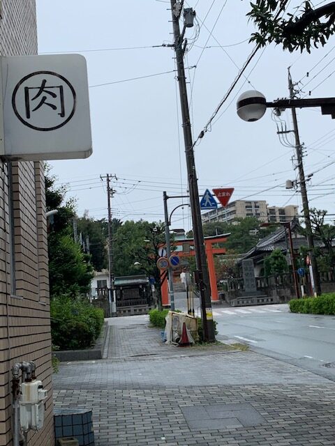 浜名屋食堂　通り