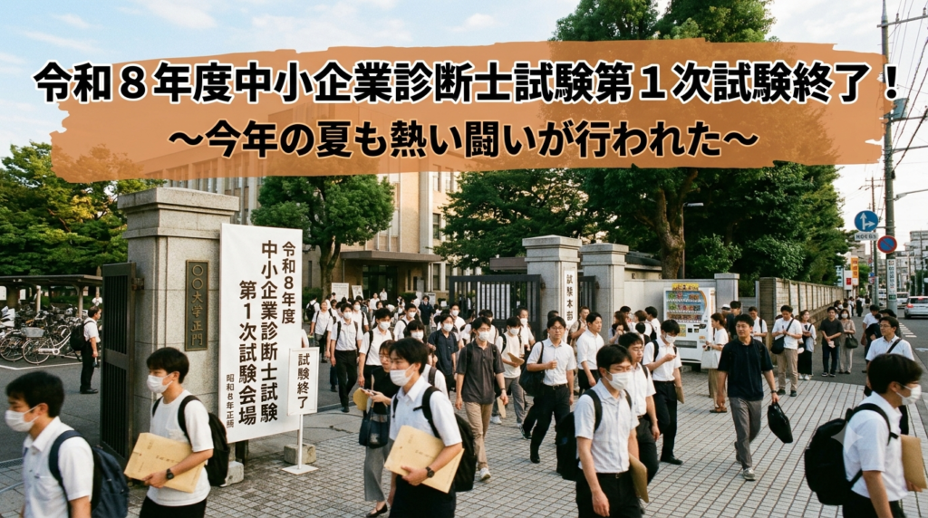令和8年度中小企業診断士試験第1次試験